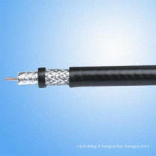 Câble coaxial Rg8 d&#39;usine de haute qualité